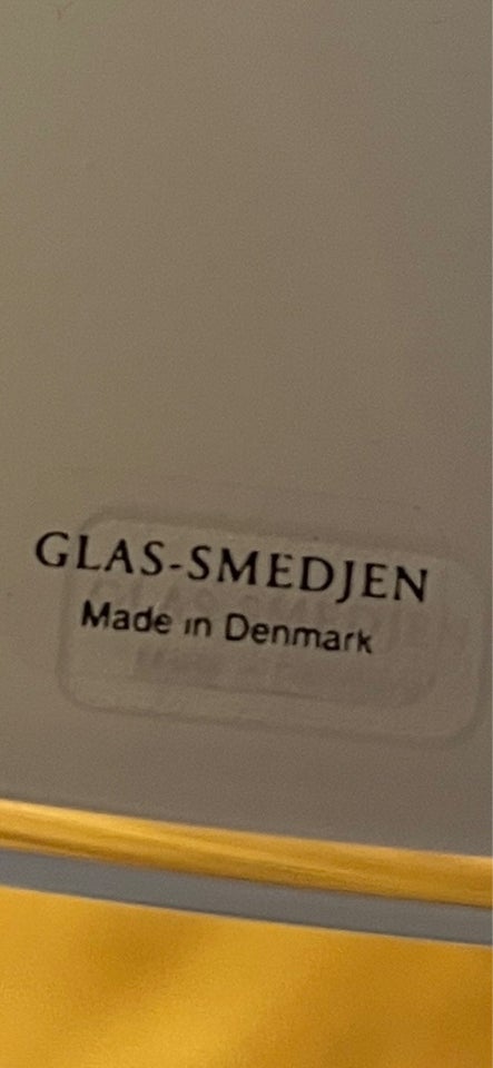 Standerlampe, Glas-smedjen