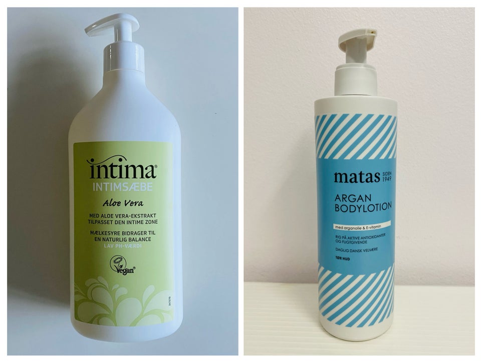 Bodylotion, Bodylotion og intim