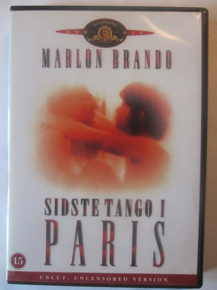 Sidste tango i Paris, DVD, romantik