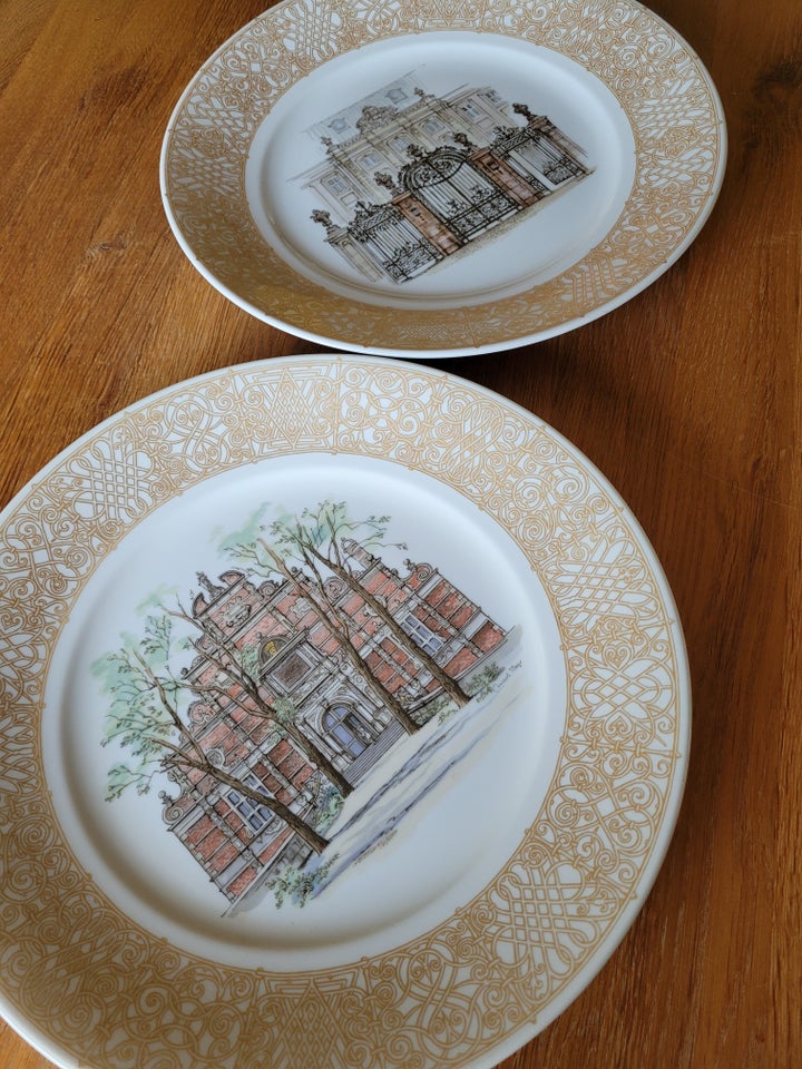 Porcelæn, Platter, Royal