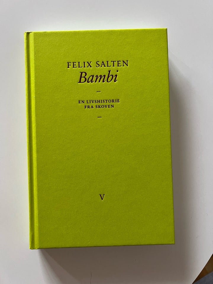 Bambi, emne: anden kategori