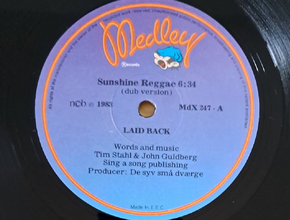 Maxi-single 12" Laid Back