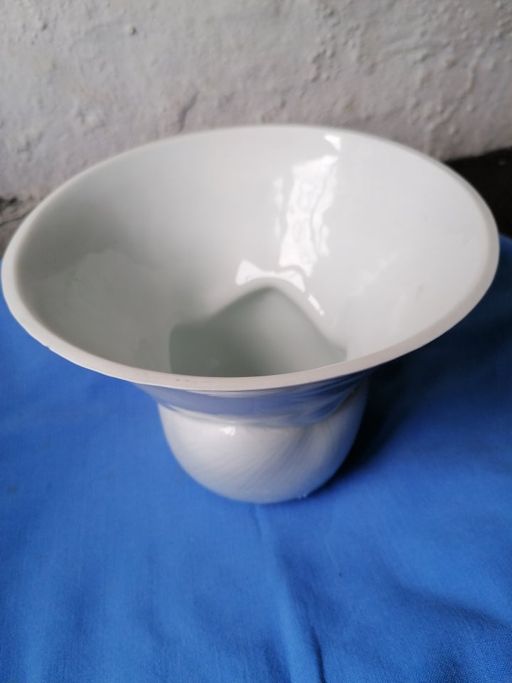 Porcelæn Smuk hvid vase Bing 