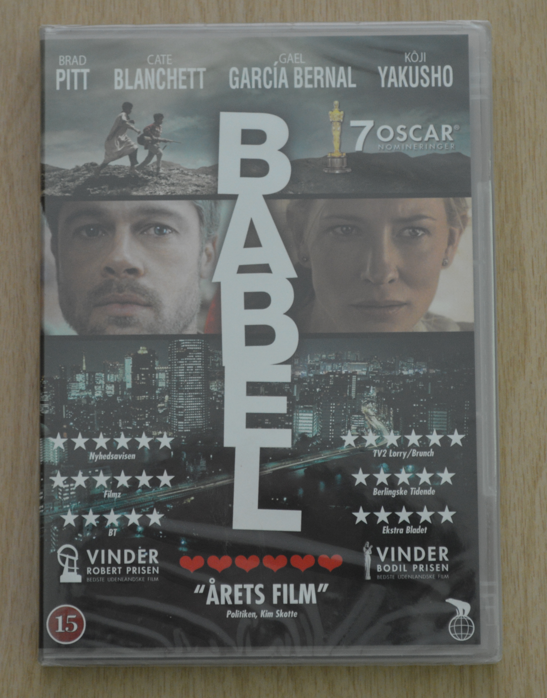 Babel Ny uåbnet DVD drama