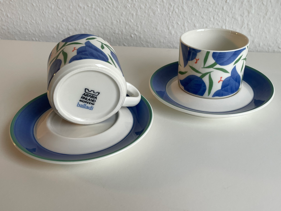 Porcelæn, Balladi Te/Kaffe