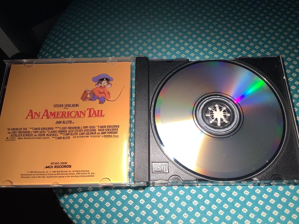 Soundtrack: An American Tail,