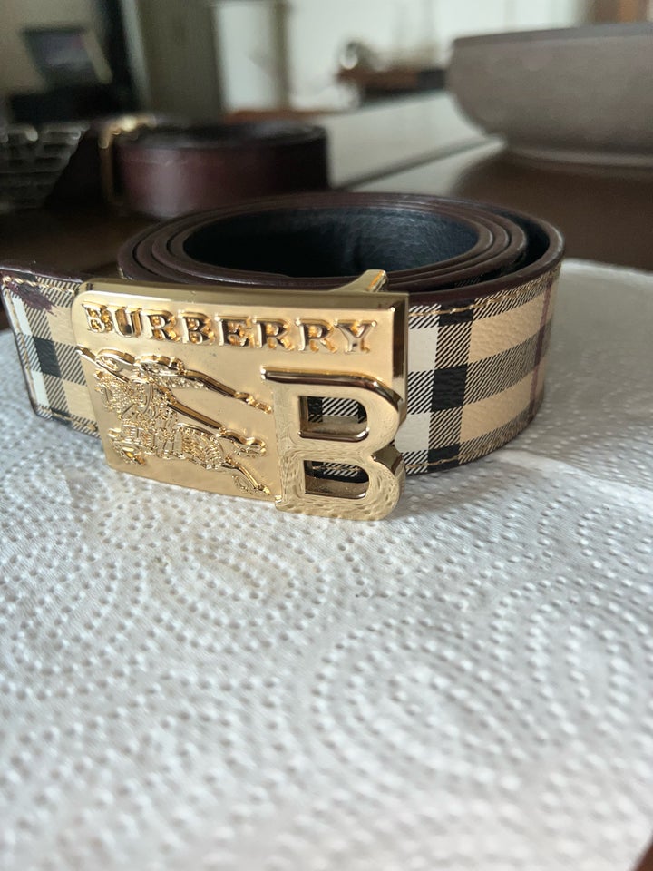 Bælte, Burberry, Ubrugt