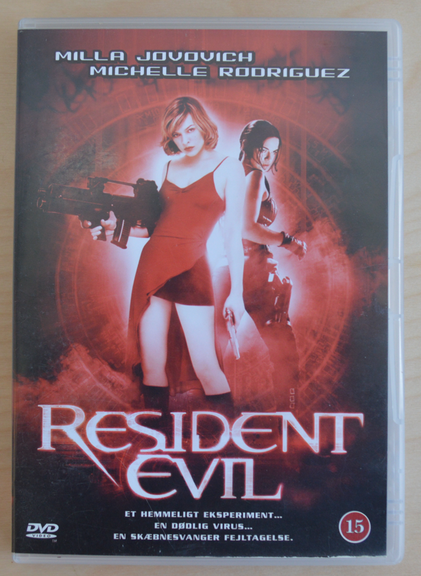 Resident Evil, DVD, action