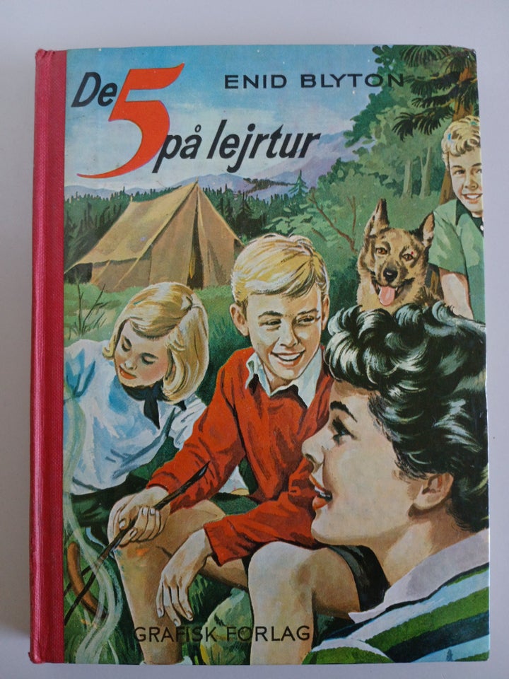 De 5 på lejrtur Enid Blyton