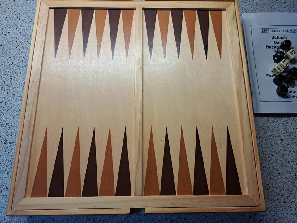 Skak/backgammon spille magasin i