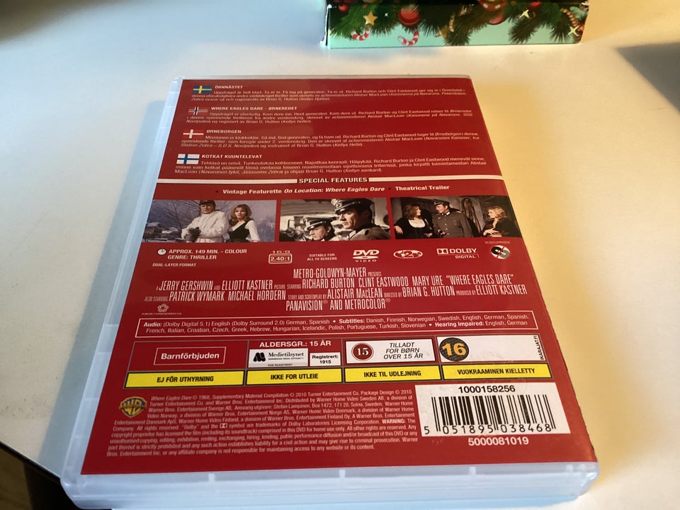 Ørneborgen , DVD, drama