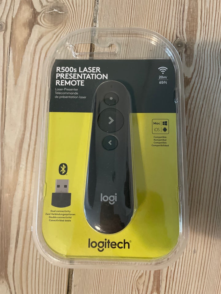 Fjernbetjening, Logitech, R500s