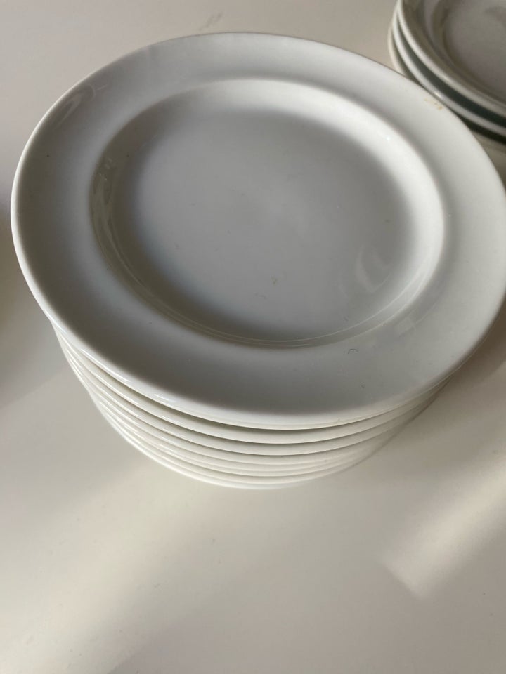 Porcelæn 10 desserttallerkener