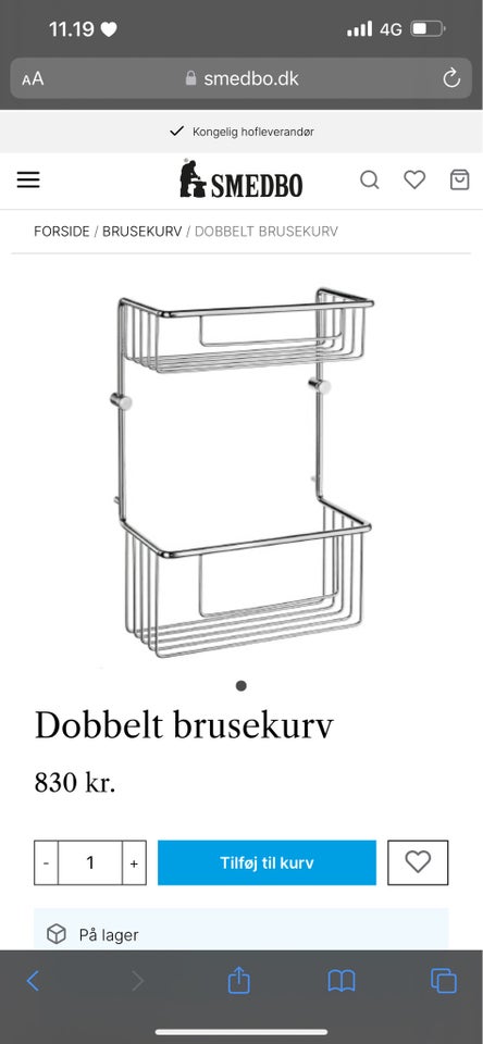 Badeværelsesmiljø, Smedbo