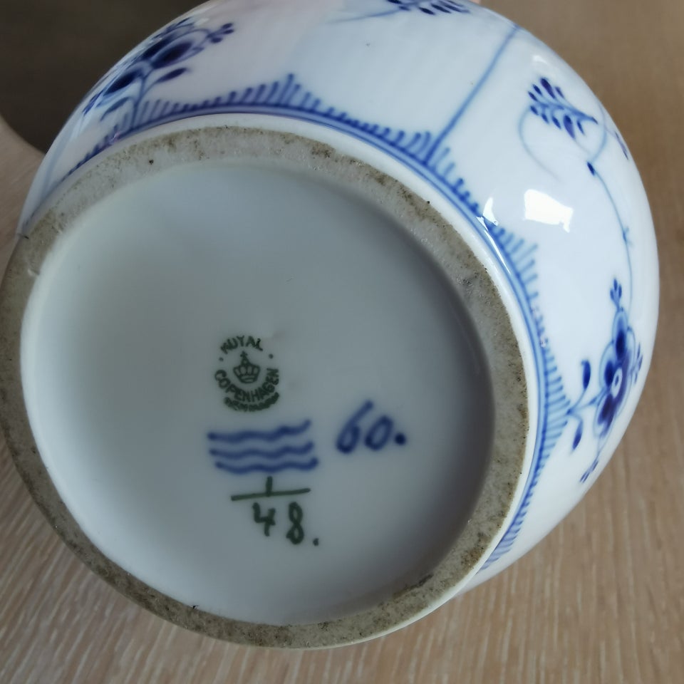 Porcelæn Musselmalet kaffe kande