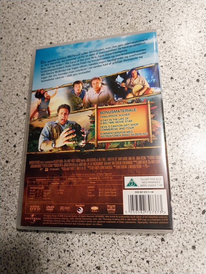 Land of the lost, DVD, komedie