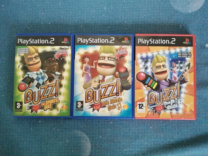 3 Fede Buzzspil, PS2