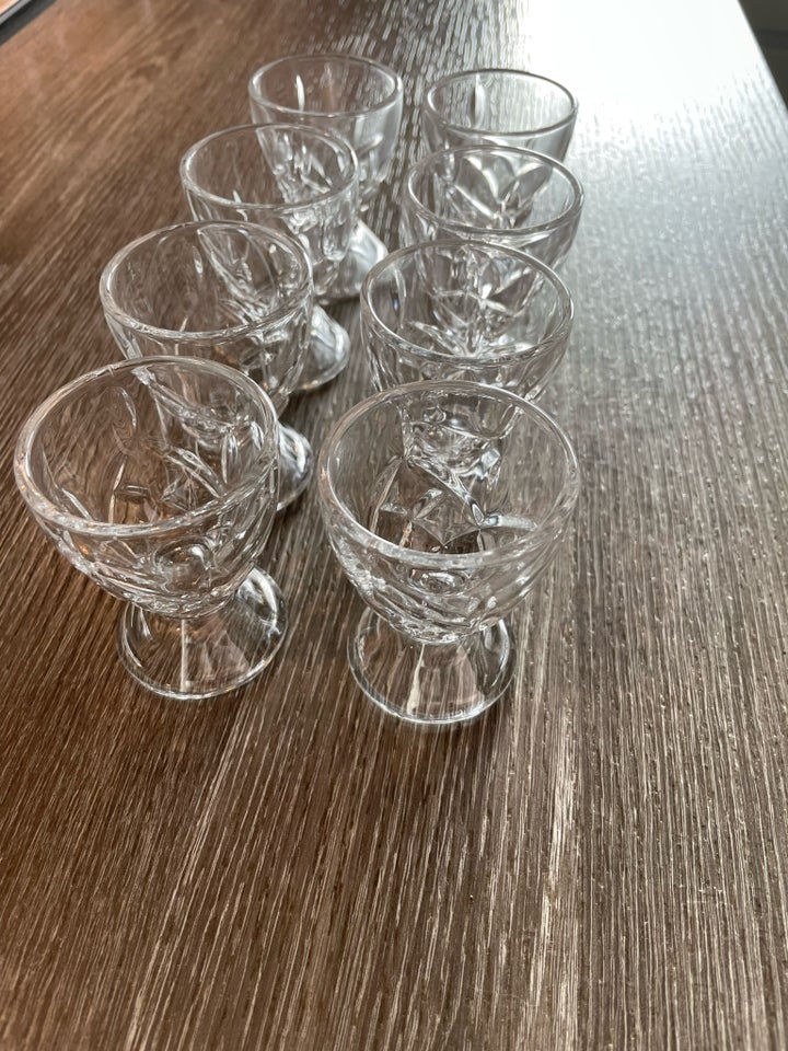 Glas, Æggebægre, Slebent glas