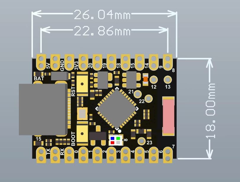 Andet, Supermini ESP32-C6