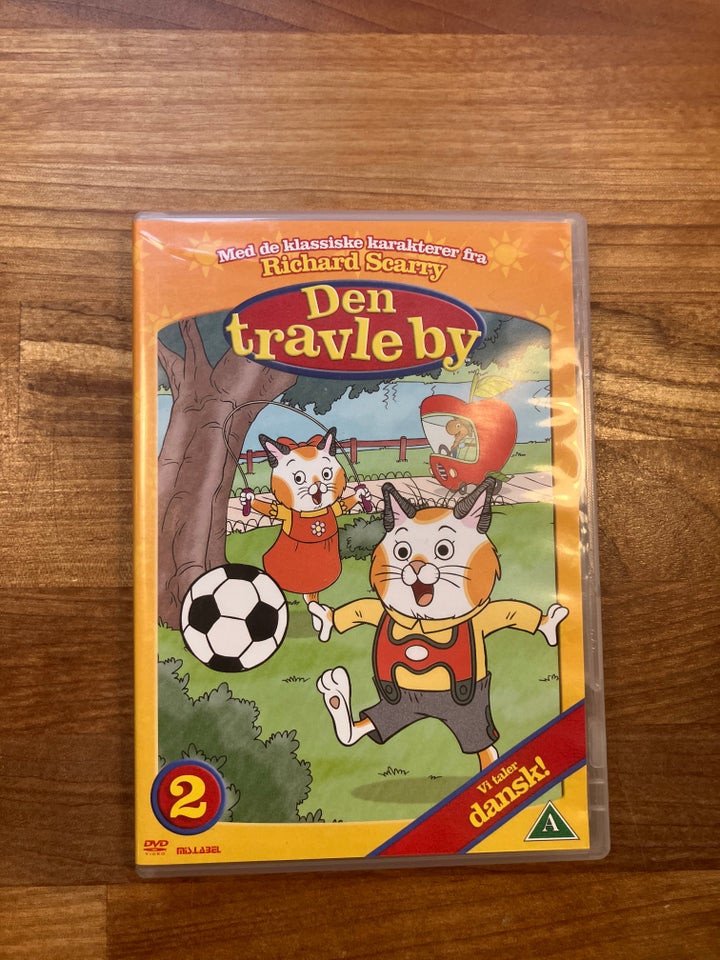 Den travle by, DVD, tegnefilm