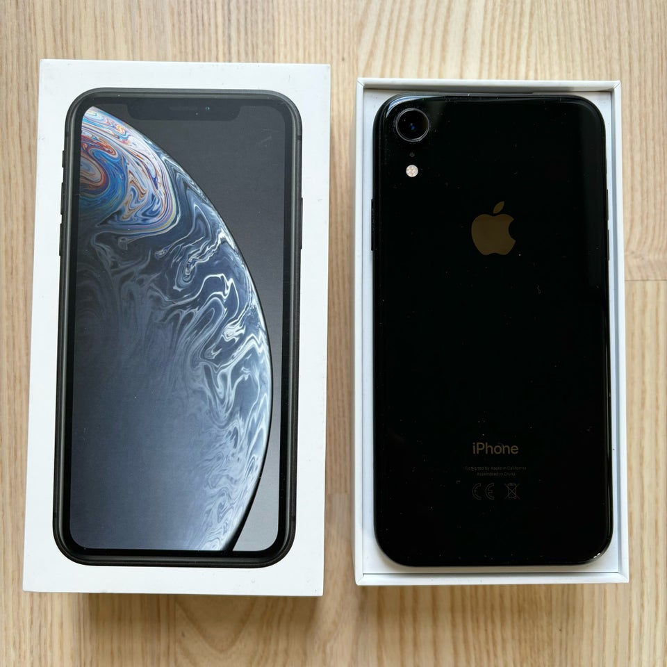 iPhone XR, 64 GB, sort