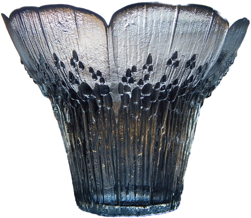 Glas Skål asiet vase lysestage