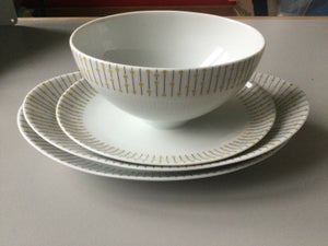 Porcelæn Sauceskål/ sovseskål/