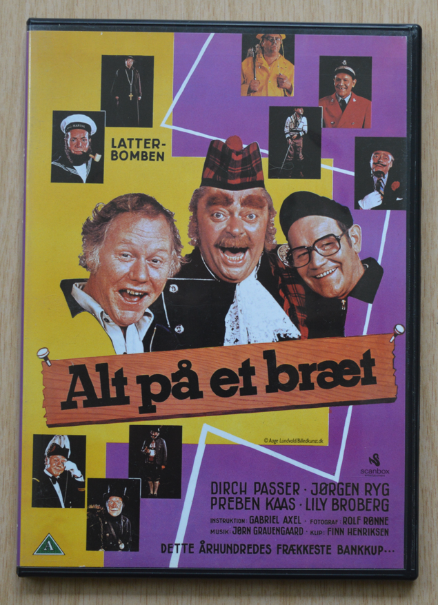 Alt på et bræt DVD komedie