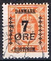 Danmark, stemplet, bogtryk