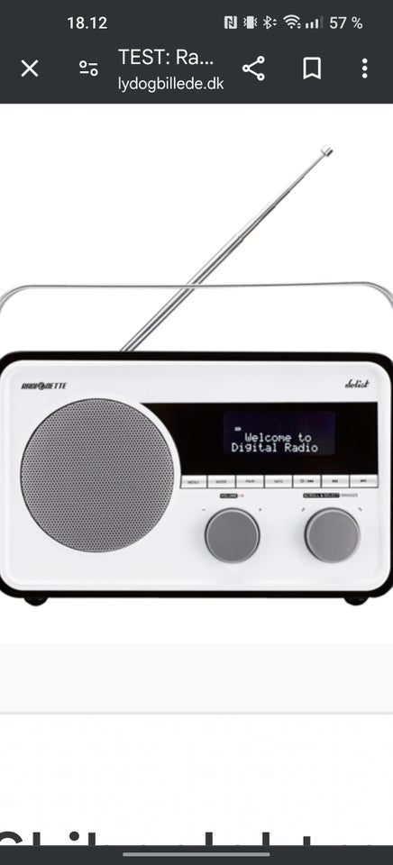 DAB-radio, Andet, Radionette