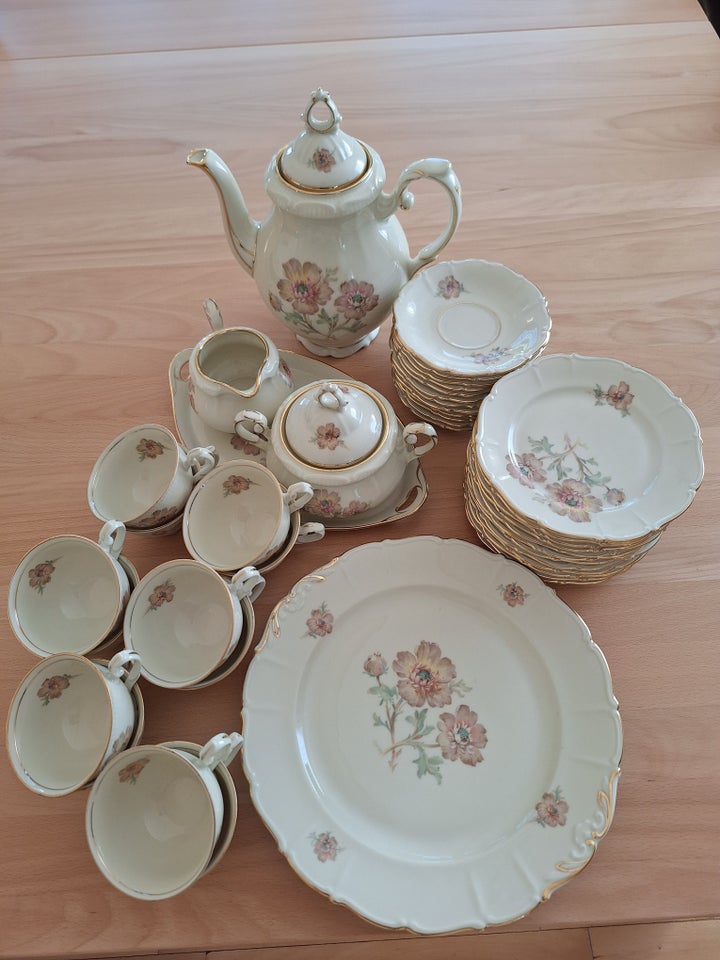 Porcelæn Kaffestel Vintage