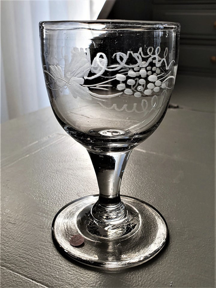 Glas, Gammelt Dansk viinglas nr.1