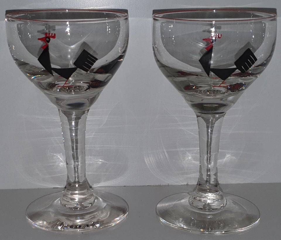 Glas 2 likørglas / cocktailglas