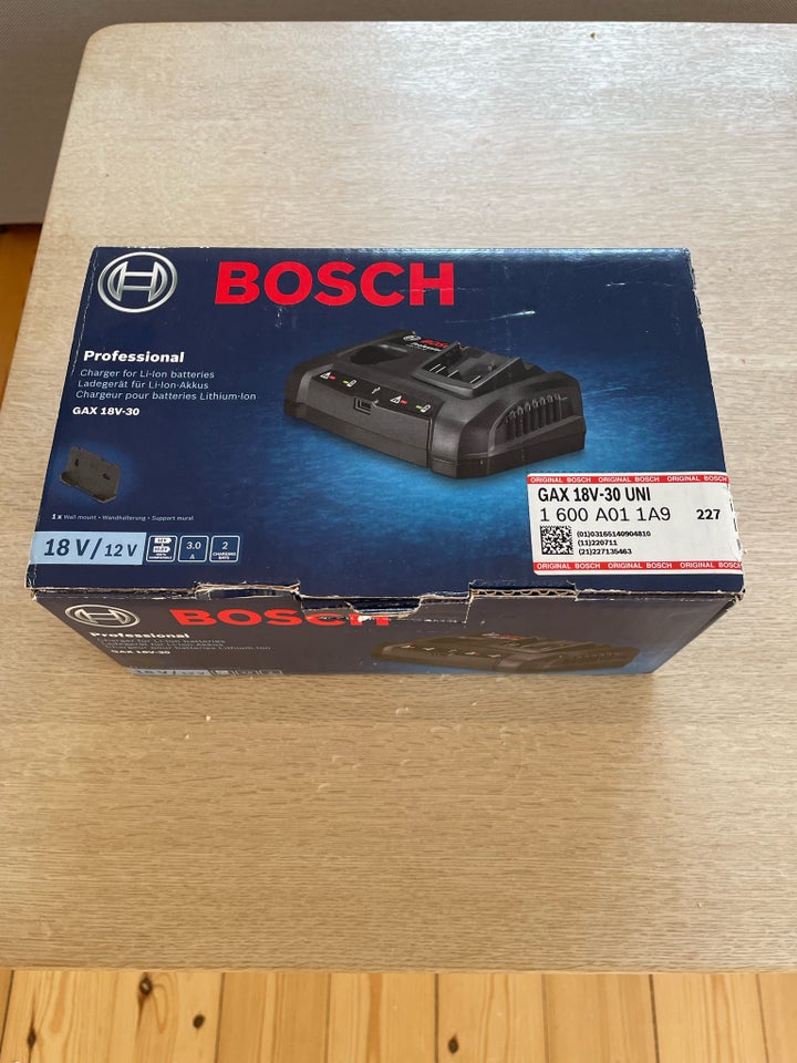 Oplader, Bosch Professional