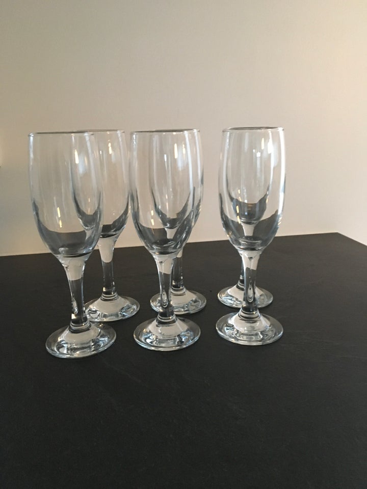 Glas, 6 Champagneglas 23 cl