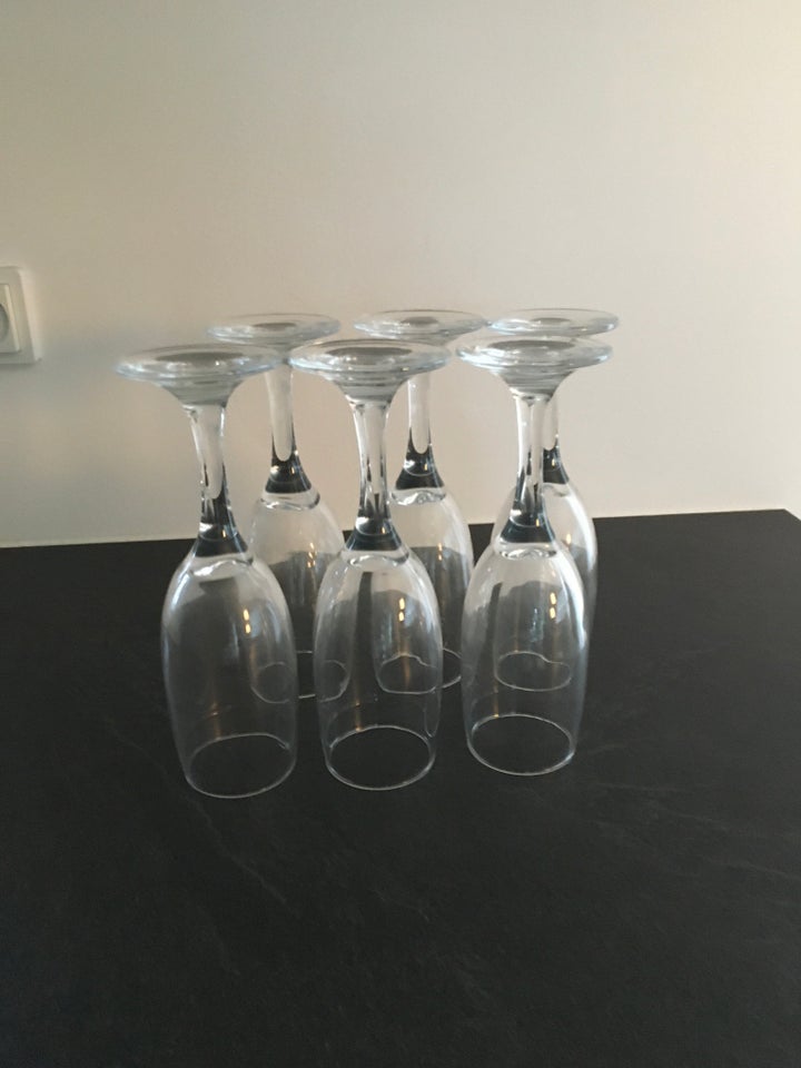 Glas, 6 Champagneglas 23 cl