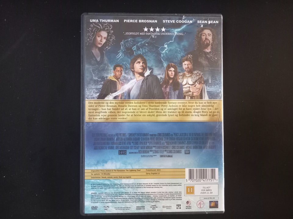 Percy Jackson og Lyntyven , DVD,