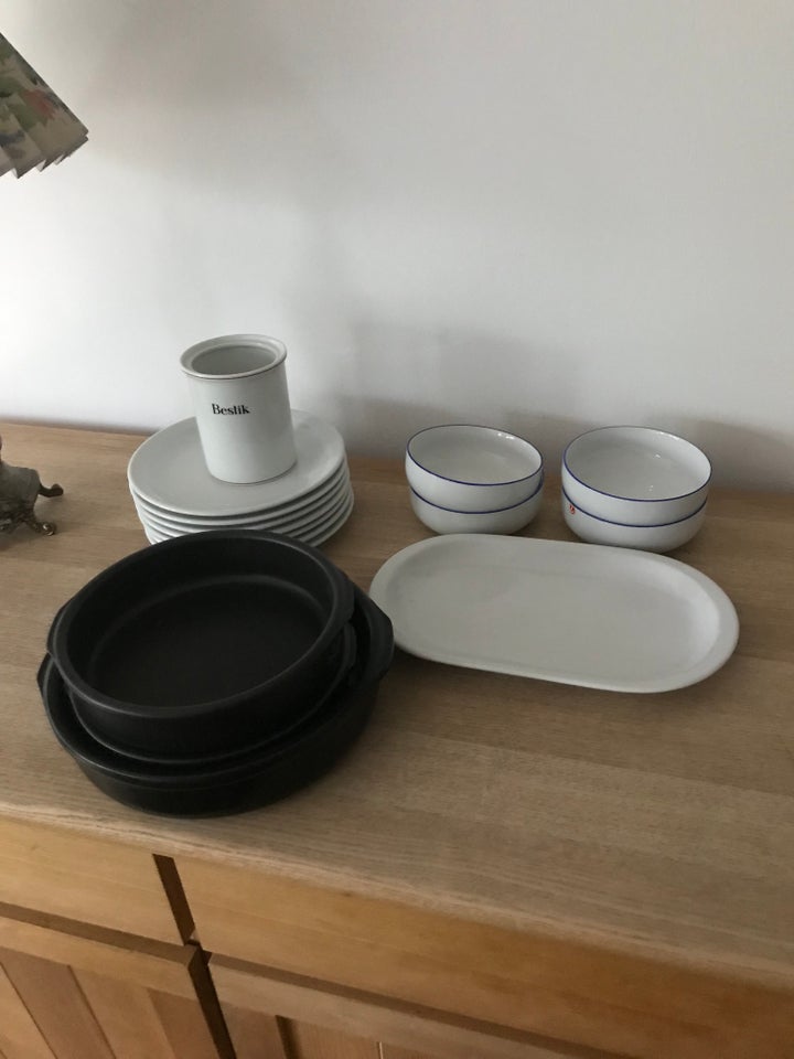 Porcelæn TALÆRKNER / ILFAST SKÅLE