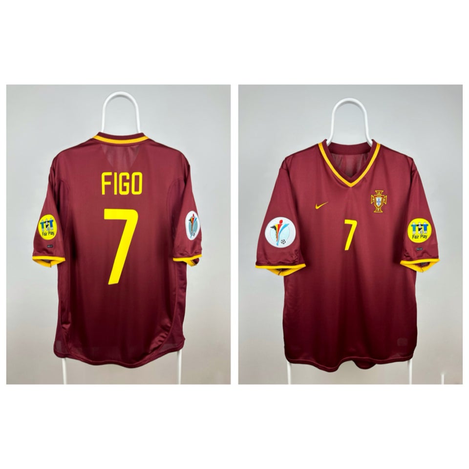 Fodboldtrøje Luis Figo - Portugal