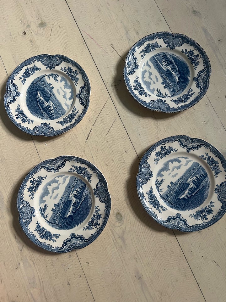 Porcelæn, Kagetallerkner ,