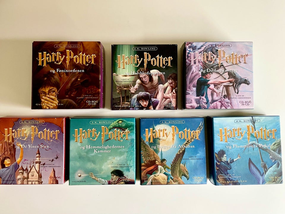 Harry Potter samling ( CD Lydbøger