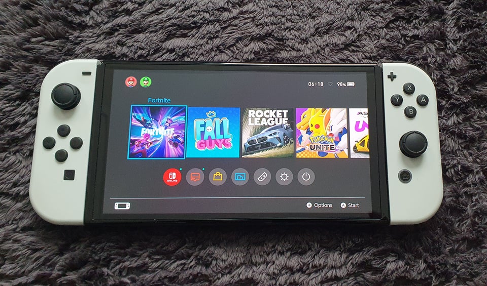 Nintendo Switch, Oled, Perfekt