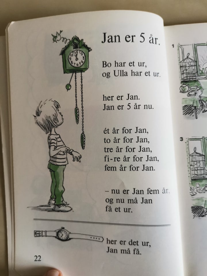 Bøger og blade, Læsebog