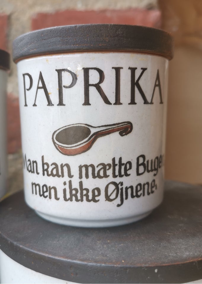 Keramik Knabstrup krydderi