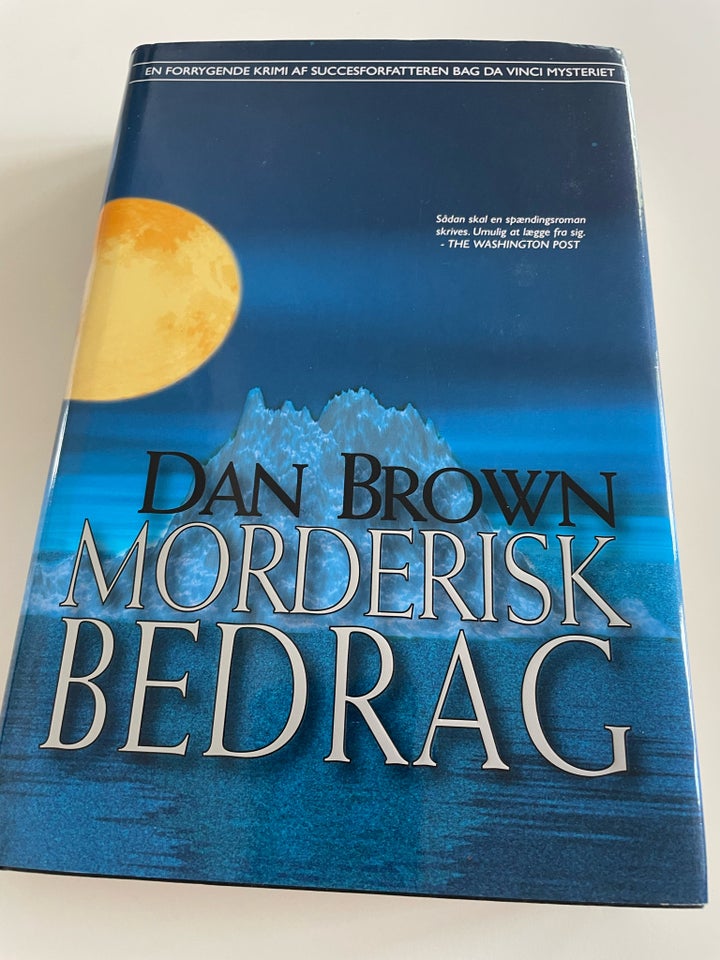 Morderisk bedrag , Dan Brown,