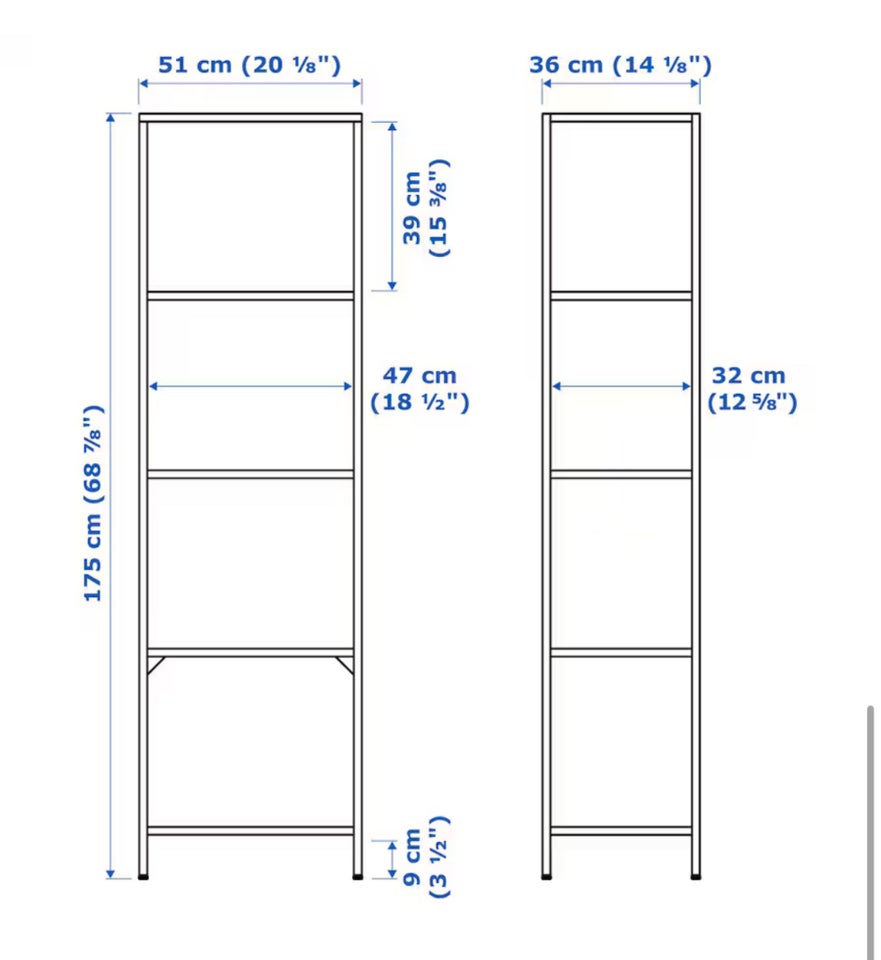 Reol IKEA Vittsjö