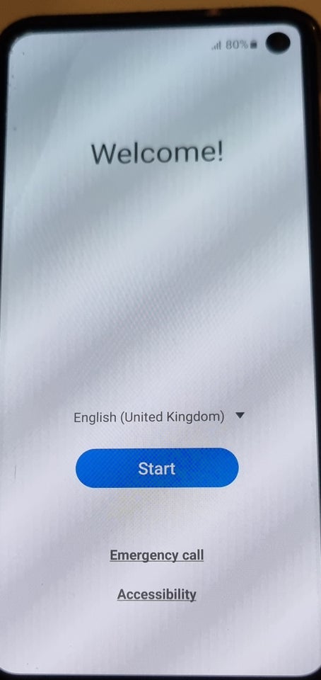 Samsung Galaxy S10e, 128 GB og plads