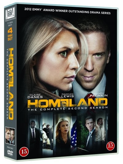 Homeland - Sæson 2, DVD, TV-serier