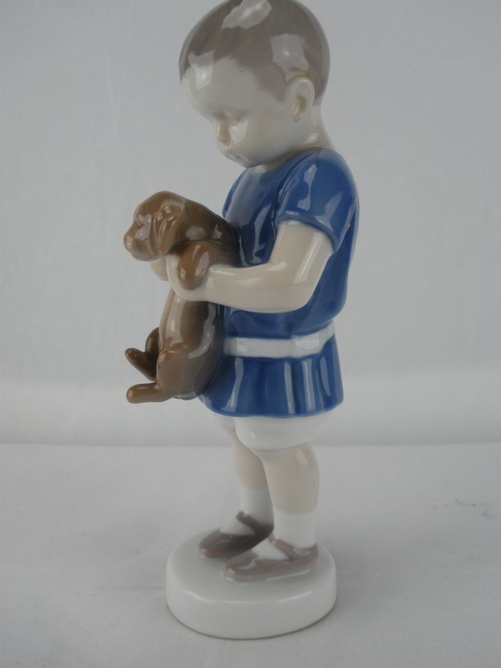 Dreng Med Hund Figur 1747, Bing og