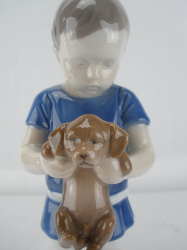 Dreng Med Hund Figur 1747, Bing og